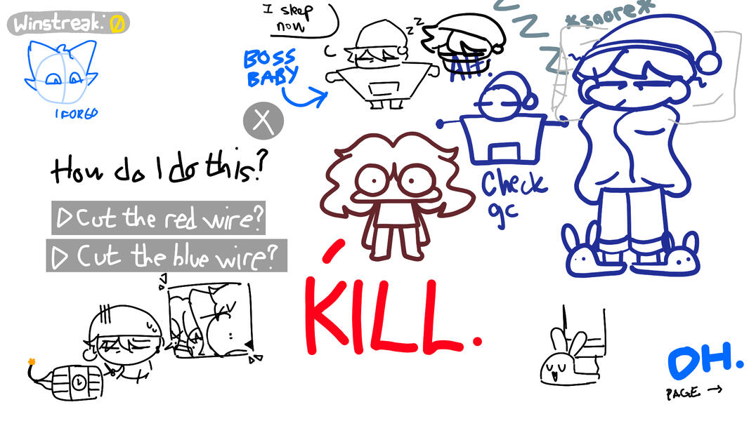 Sqyoshi, Bludoze, and ZanjoeUwU Magma Canvas ⟋ 1-4-2024 DOODLE 2/5
