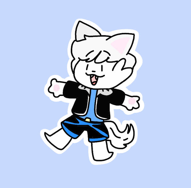Applsoda redrawn in 2024 "Marketable Plushie?" Chibi ⟋ 7-25-2020 GIFT SOURCE 
