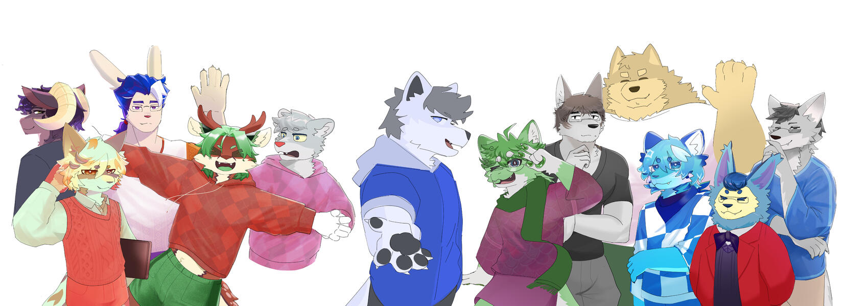 Nesstea "unfinished drawing i did back in christmas 💔" 12-XX-2025 WIP