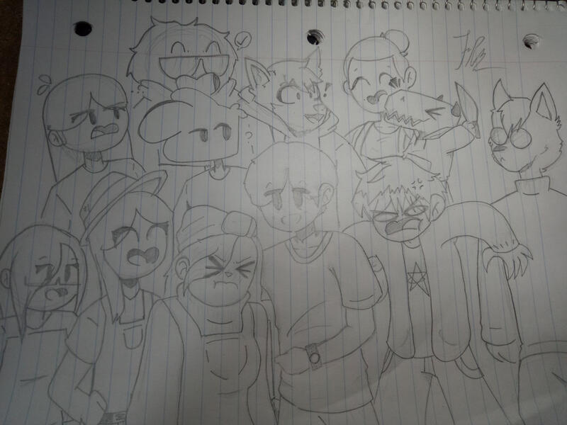 Bludoze "Done with sketch!" 5-4-2020 DOODLE